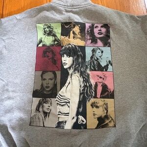 Taylor swift the eras tour quarter zip sweatshirt
